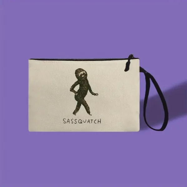 Sasquatch Cosmetic Purse or Handbag - Bigfoot Style - Image 3