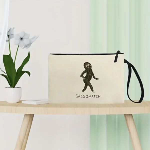 Sasquatch Cosmetic Purse or Handbag - Bigfoot Style - Image 6