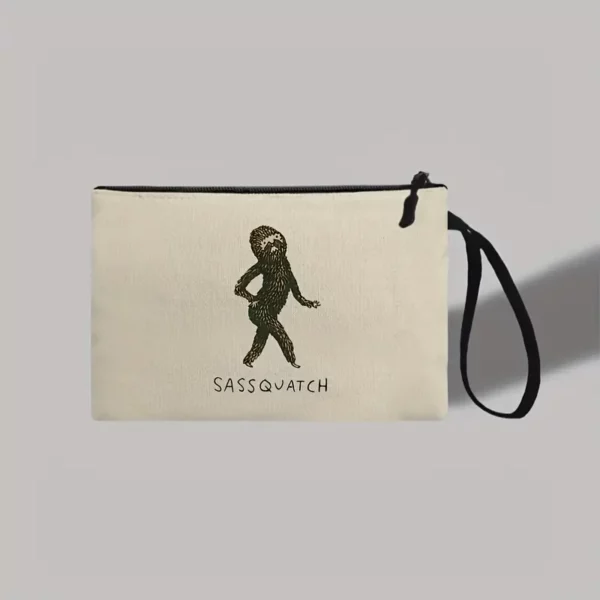 Sasquatch Cosmetic Purse or Handbag - Bigfoot Style - Image 8