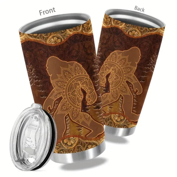 Bigfoot 20oz Tumbler with Lid, Bigfoot Mosaic Edition - Hot or Cold