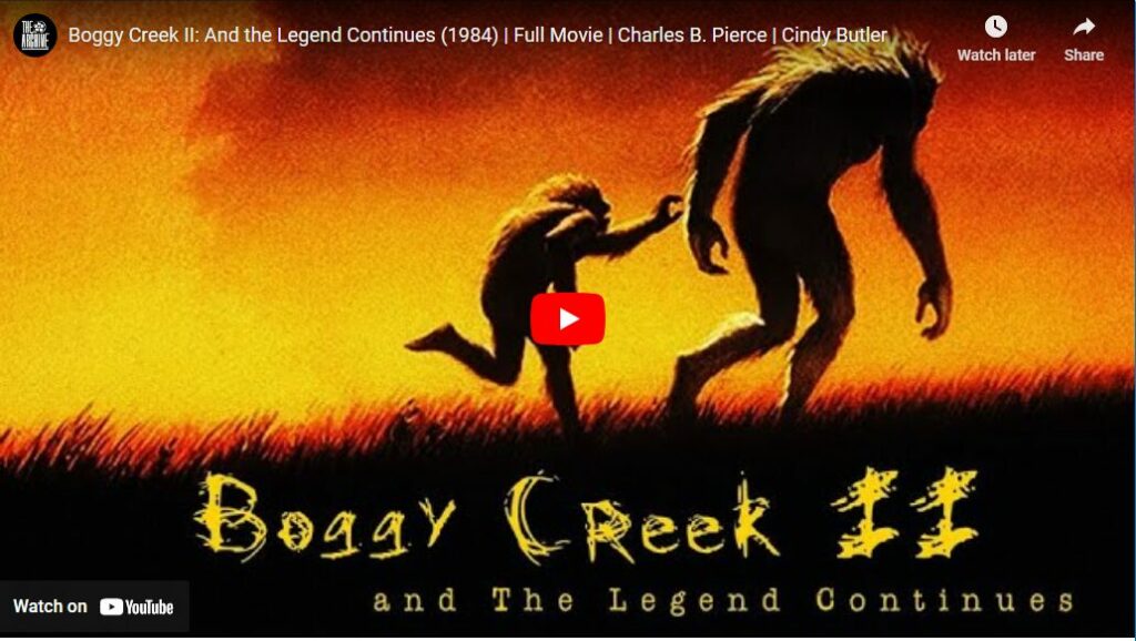 Boggy Creek II And the Legend Continues 1984 - Full Movie - Charles B. Pierce - Cindy Butler