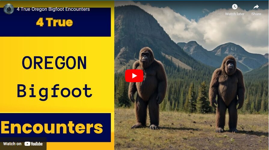 4 True Oregon Bigfoot Encounters