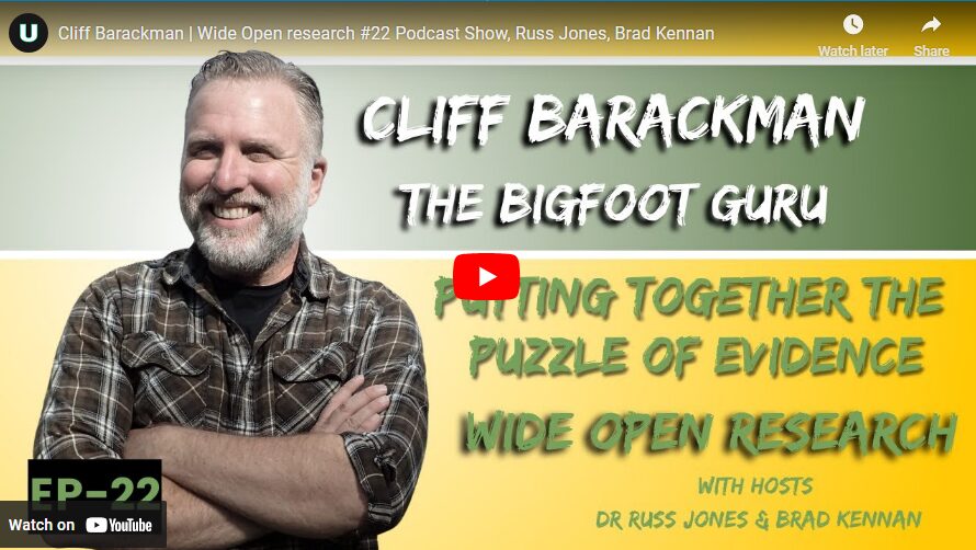 Cliff Barackman - Wide Open research #22 Podcast Show Russ Jones Brad Kennan