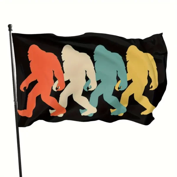 Bigfoot Flag MultiColor