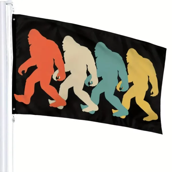 Bigfoot Flag MultiColor