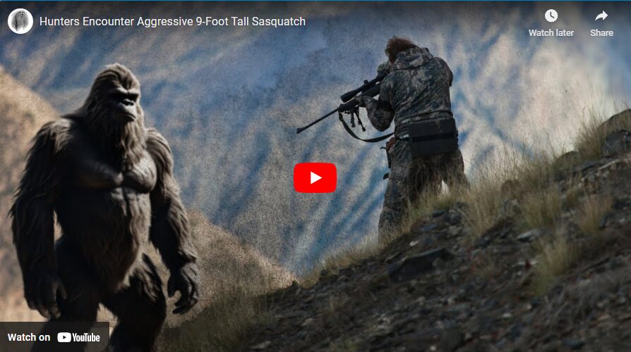 Hunters Encounter Aggressive 9-Foot Tall Sasquatch