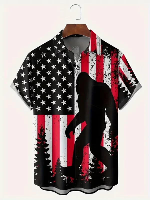 Shirt - Patriotic Bigfoot