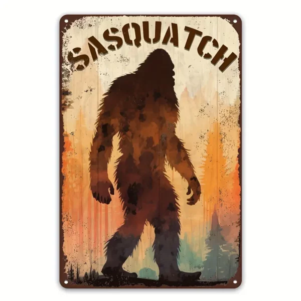 Sasquatch with Orange Forest