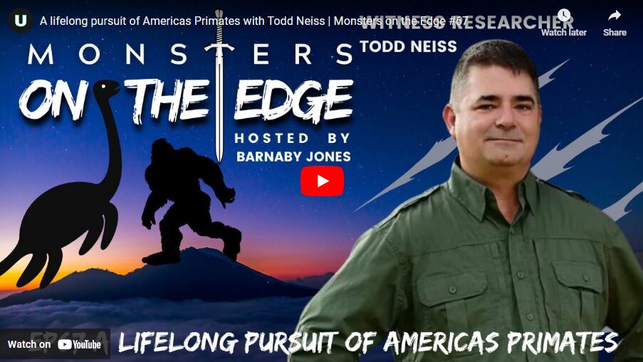 A lifelong pursuit of Americas Primates with Todd Neiss - Monsters on the Edge #67