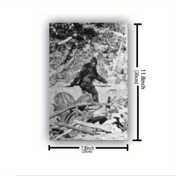 Patterson Gimlin Patty the Bigfoot Canvas Print