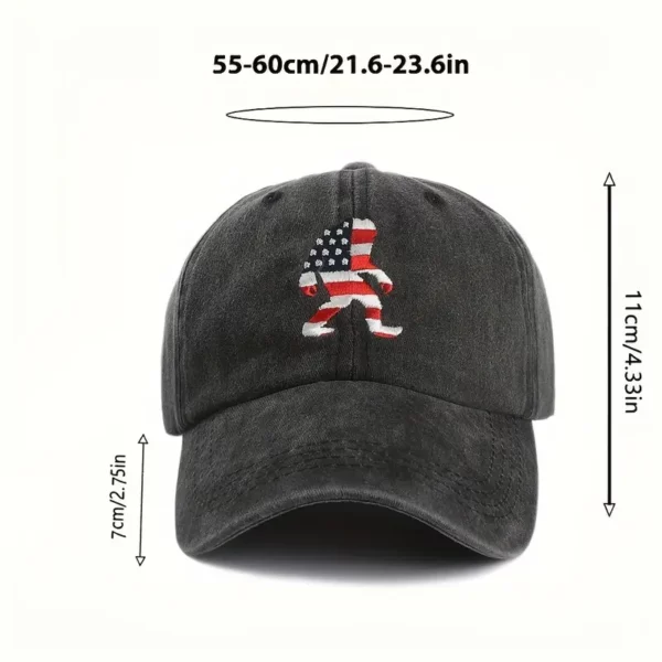 Hat - Bigfoot Patriotic