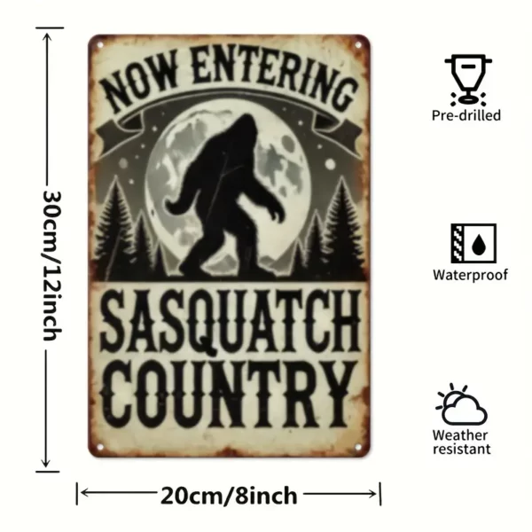 Now Entering Sasquatch Country