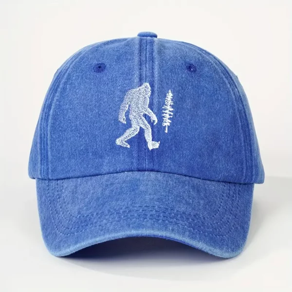 Hat Bigfoot & Tree - Royal Blue