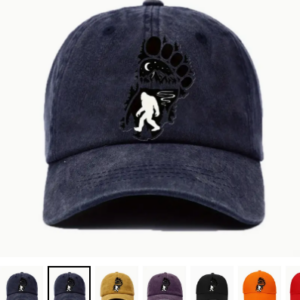 Hat - Sasquatch inside a Bigfoot Background - Multi