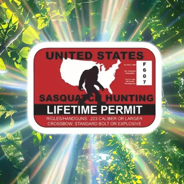 Bigfoot Lifetime Hunting Permit