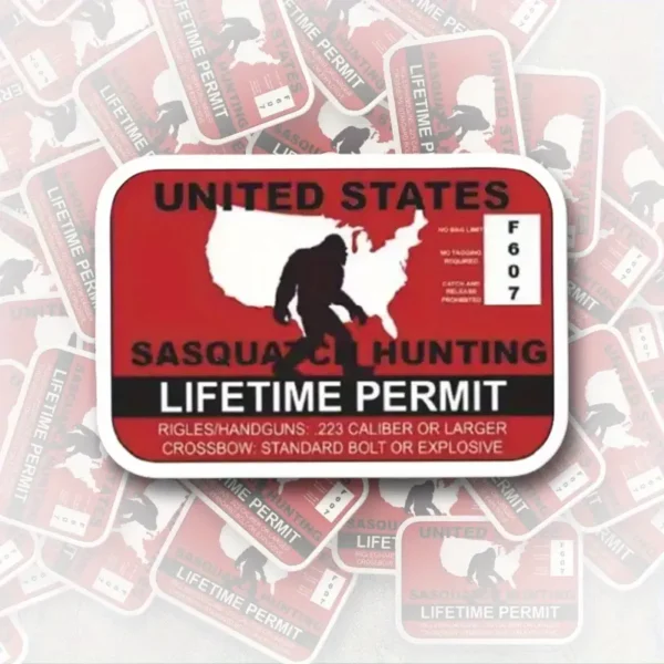 Bigfoot Lifetime Hunting Permit