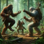 realistic image of the Bigfoot War of 1855