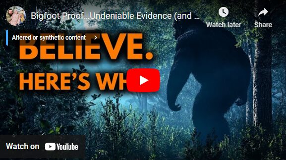 Bigfoot: a myth, a mystery, or something more? In this video, I’ll dive into all the evidence we have for Bigfoot’s existence, from footprint casts and eyewitness accounts to DNA, bodies, and the famous Patterson-Gimlin film.