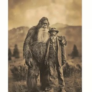 Canvas Print - 19th Century Bigfoot