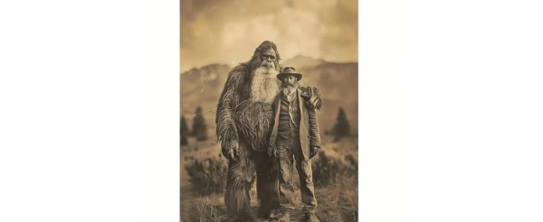 Canvas Print - 19th Century Bigfoot