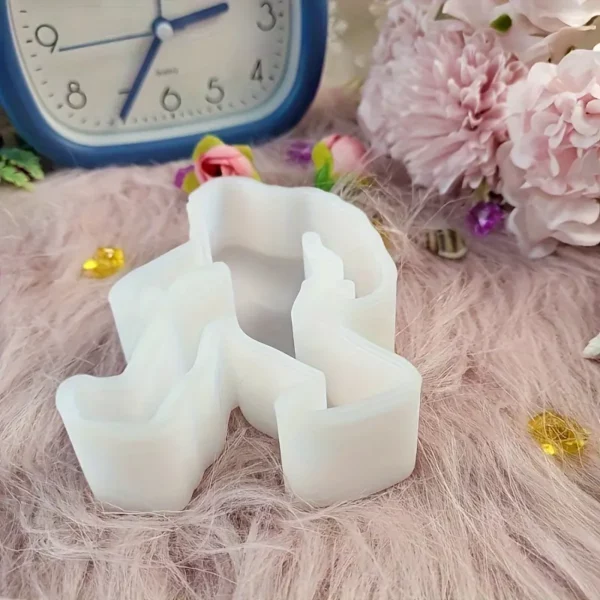 1pc Bigfoot Silicone Mold for DIY Candles and Jewelry Crafting - Durable Resin Casting Tool