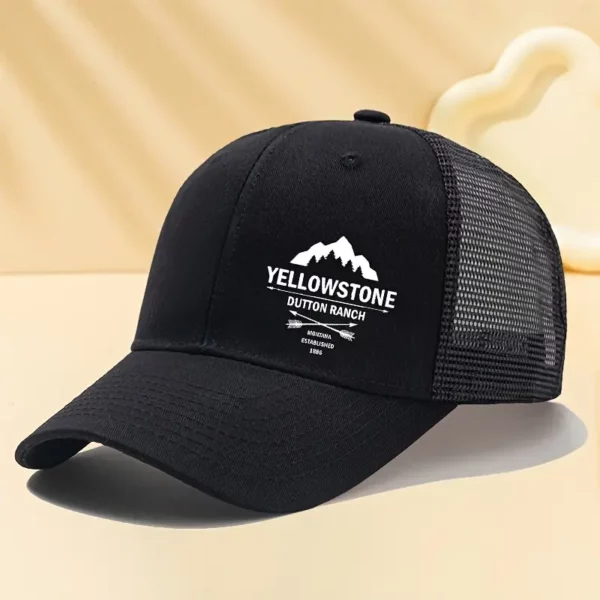 Yellowstone Dutton Ranch - Montana Established 1886 - Mesh Trucker Cap - Unisex