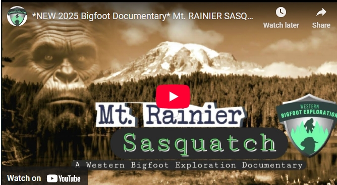 NEW 2025 Bigfoot Documentary - Mt. RAINIER SASQUATCH - Sightings, BEST Audio, & Footprints