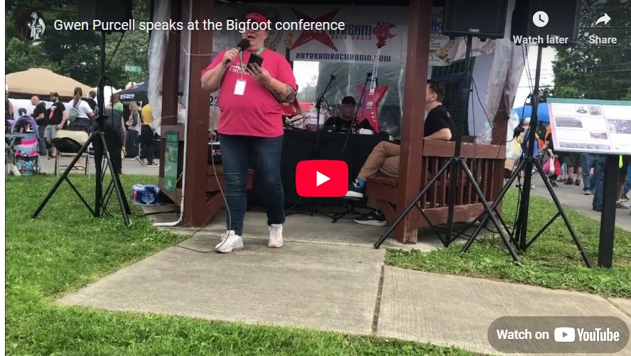 Founder of the Bigfoot group 'Got Knockers' Gwendolyn Purcell tells some stories regarding Bigfoot. From being a non-believer to a Bigfoot researcher!